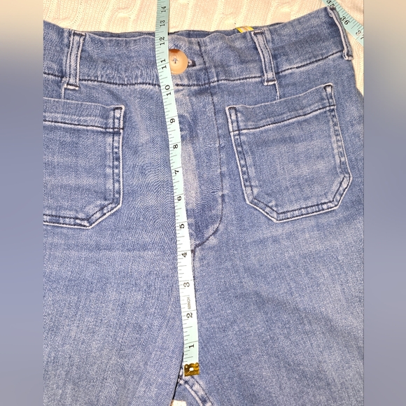 Maeve By Anthropologie The Colette Collection Wide Leg Jeans Size 27 - Picture 11 of 12